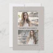 Aankondiging van het Afstuderen van Dotted Earthy (Voorkant)