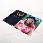 Aankondiging van het Afstuderen van folie+Donkere  (Gedraaid)