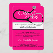 Aankondiging van het Afstuderen van Stethoscoop Me (Voorkant / Achterkant)