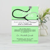 Aankondiging van het Afstuderen van Stethoscoop Me (Staand voorkant)