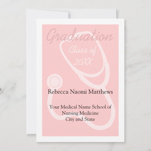 Aankondiging van het Afstuderen voor de gezondheid (Voorkant)