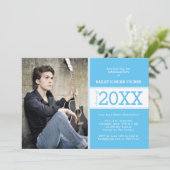 Aankondiging van het Afstuderen voor een modern Sk (Staand voorkant)