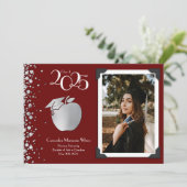 Aankondiging van het Afstuderen voor lerarenopleid (Staand voorkant)