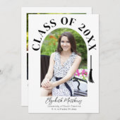 Aankondiging van het Arched Lijst Afstuderen (Voorkant / Achterkant)