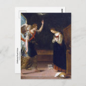 Aankondiging van het Briefkaart Lavinia Fontana (Voorkant / Achterkant)