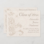 Aankondiging van het Christelijke religieuze Afstu (Voorkant / Achterkant)