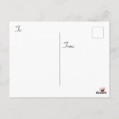 Aankondiging van het Christus Briefkaart (Achterkant)