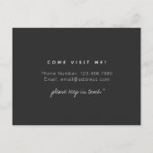 Aankondiging van het eerste Briefkaart van het Adr (Achterkant)