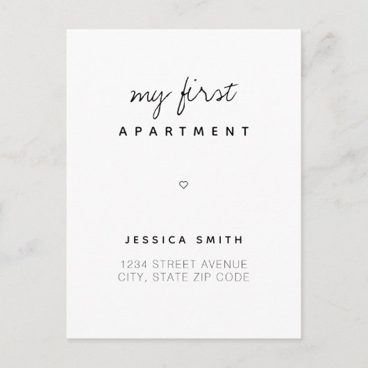 Aankondiging van het eerste Briefkaart van het Adr (Voorkant)