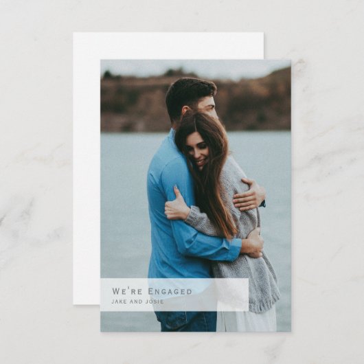 Aankondiging van het gekoesterde moment van het mo (Voorkant / Achterkant)