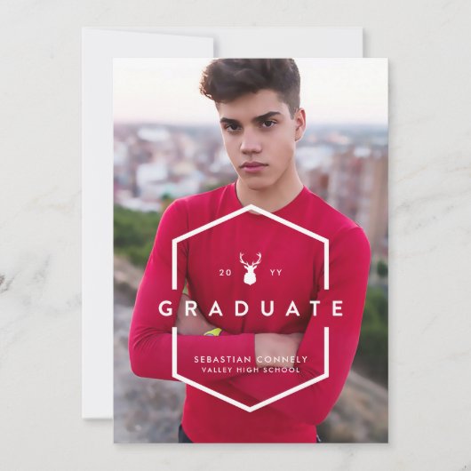 Aankondiging van het Geometrische Afstudeerder lic (Voorkant)