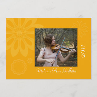 Aankondiging van het Gold Bohemian Floral Afstuder