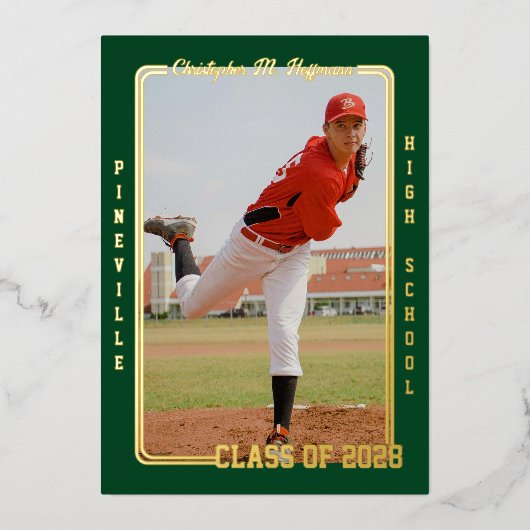 Aankondiging van het Green Afstuderen Sports Fores (Voorkant)