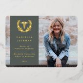 Aankondiging van het Green Caduceus Medical Afstud (Voorkant)