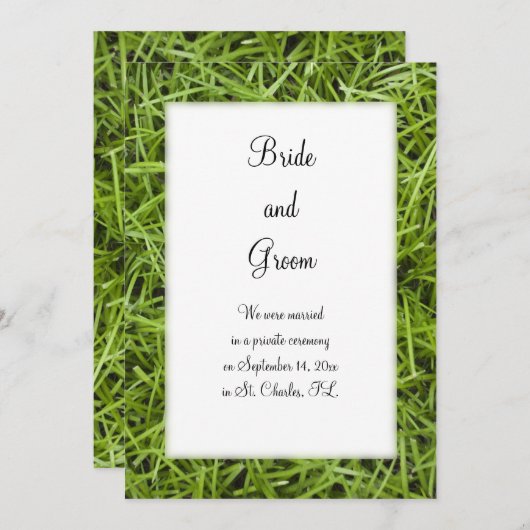 Aankondiging van het groenboek over het homohuweli (Voorkant / Achterkant)