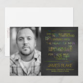 Aankondiging van het groene Afstuderen is niet bek (Voorkant / Achterkant)