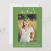 Aankondiging van het groene Afstuderen van Elegant (Voorkant)