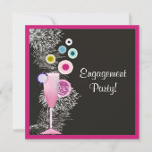 Aankondiging van het hedendaagse Verloving Champag (Voorkant)