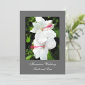 Aankondiging van het huwelijk in Hawaiian (Staand voorkant)