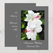 Aankondiging van het huwelijk in Hawaiian (Voorkant / Achterkant)