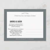 Aankondiging van het huwelijk van de edele Knot -  (Achterkant)