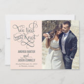 Aankondiging van het huwelijk van de edele Knot - (Voorkant)