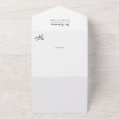 Aankondiging van het huwelijk van de opkomst met s (Buitenkant)