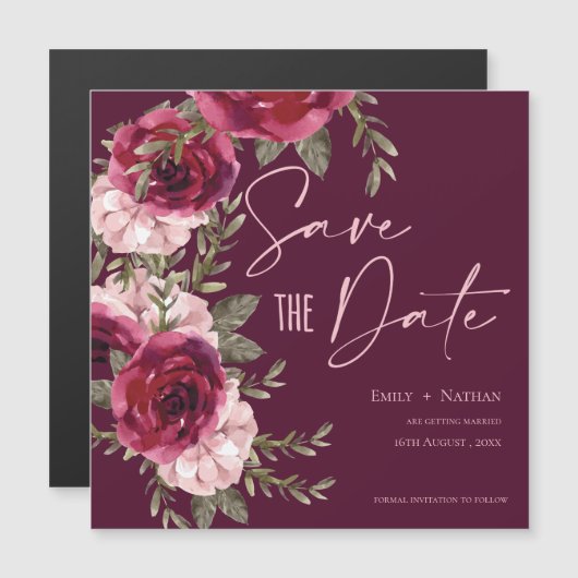  aankondiging van het huwelijk van de Perzische Pe (Voorkant / Achterkant)