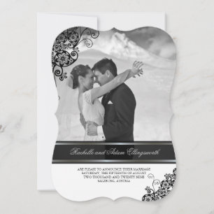  aankondiging van het huwelijk van Floral Paisley 