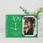 Aankondiging van het Juridische School Green Afstu (Staand voorkant)