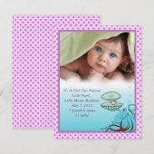 Aankondiging van het kostbare kindermeisje (Voorkant / Achterkant)