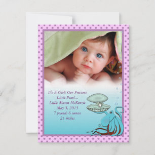 Aankondiging van het kostbare kindermeisje