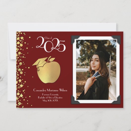 Aankondiging van het leerlingwezen Gold Afstuderen (Voorkant)