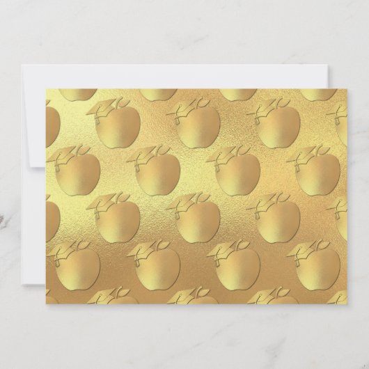 Aankondiging van het leerlingwezen Gold Afstuderen (Achterkant)