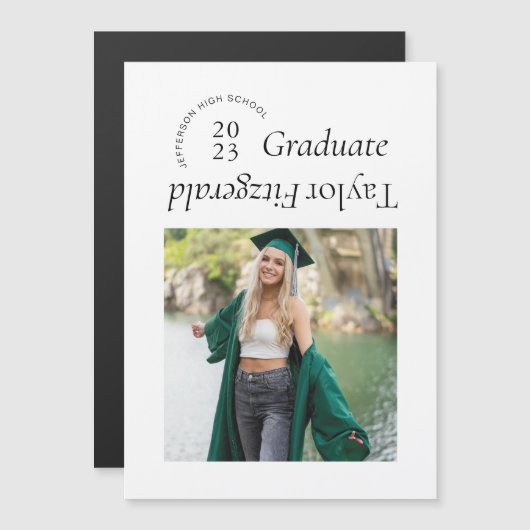 Aankondiging van het Magnetische Moderne Minimale  (Voorkant / Achterkant)