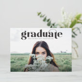 Aankondiging van het moderne Afstudeerder Full Pho (Staand voorkant)