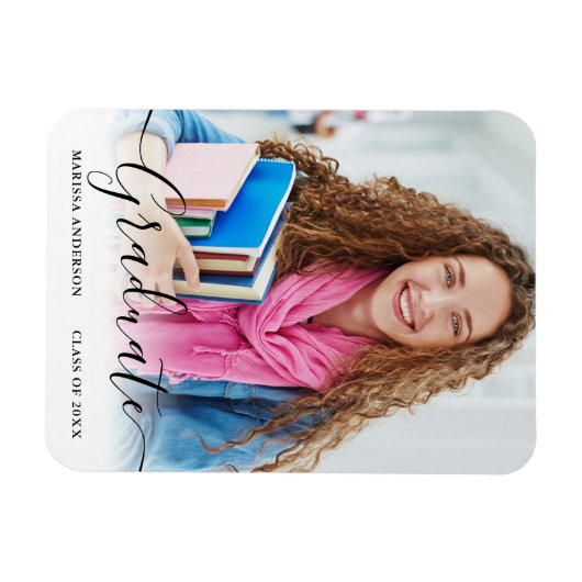 Aankondiging van het moderne Afstudeerder van de F Magneet (Horizontaal)