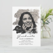 Aankondiging van het moderne Afstudeerder van de S (Staand voorkant)