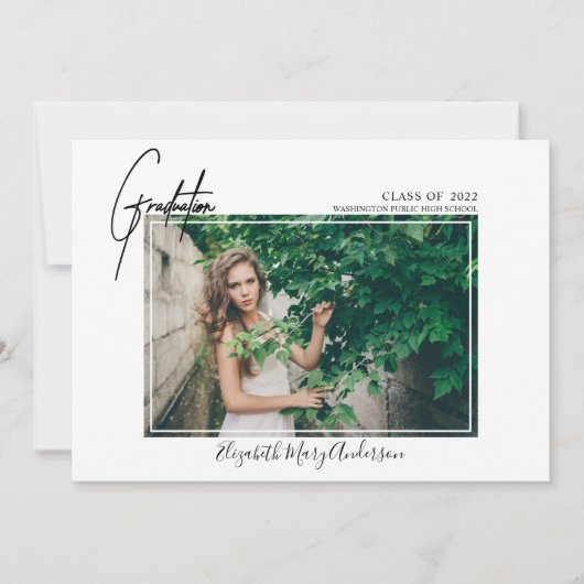 Aankondiging van het moderne Foto Afstuderen 2022 (Voorkant)