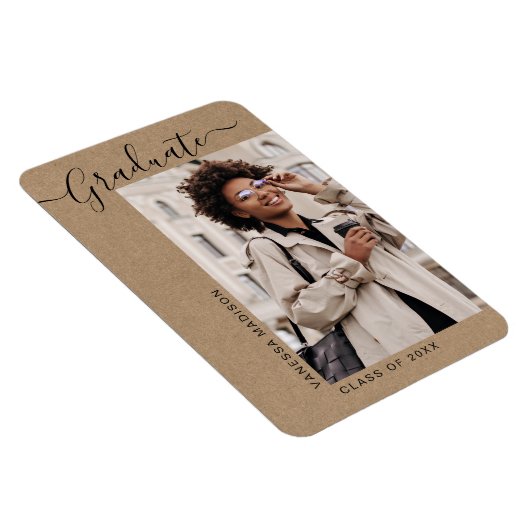 Aankondiging van het moderne, minimale Afstudeerde Magneet (Rechterzijde)