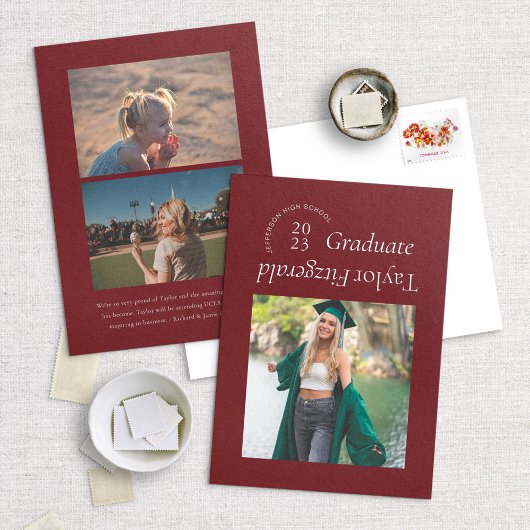 Aankondiging van het moderne, minimale Trendy-Afst