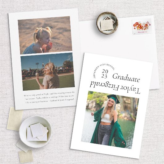 Aankondiging van het moderne, minimale Trendy-Afst