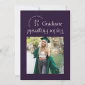 Aankondiging van het moderne, minimale Trendy-Afst (Voorkant)