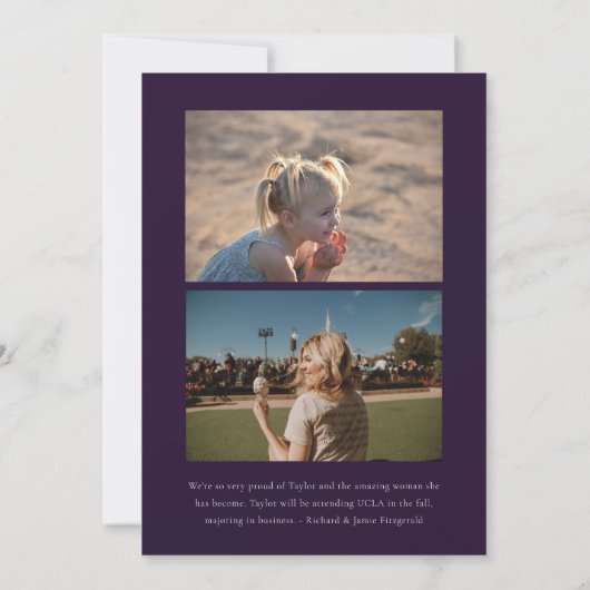 Aankondiging van het moderne, minimale Trendy-Afst (Achterkant)