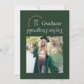 Aankondiging van het moderne, minimale Trendy-Afst (Voorkant)