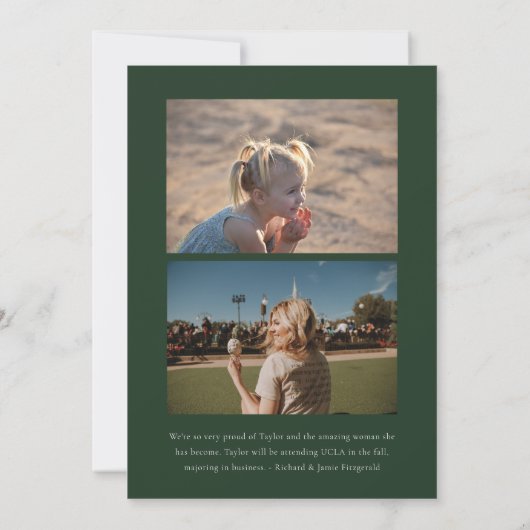 Aankondiging van het moderne, minimale Trendy-Afst (Achterkant)