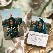 Aankondiging van het moderne, minimalistische foto