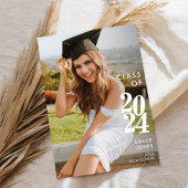 Aankondiging van het moderne, minimalistische foto