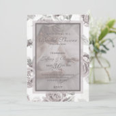 Aankondiging van het mosterd roos roze vrijgezelle (Staand voorkant)