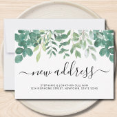 Aankondiging van het nieuwe adres Eucalyptus Green